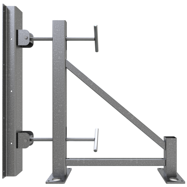 Shuttering support inclinable | without squared timber
